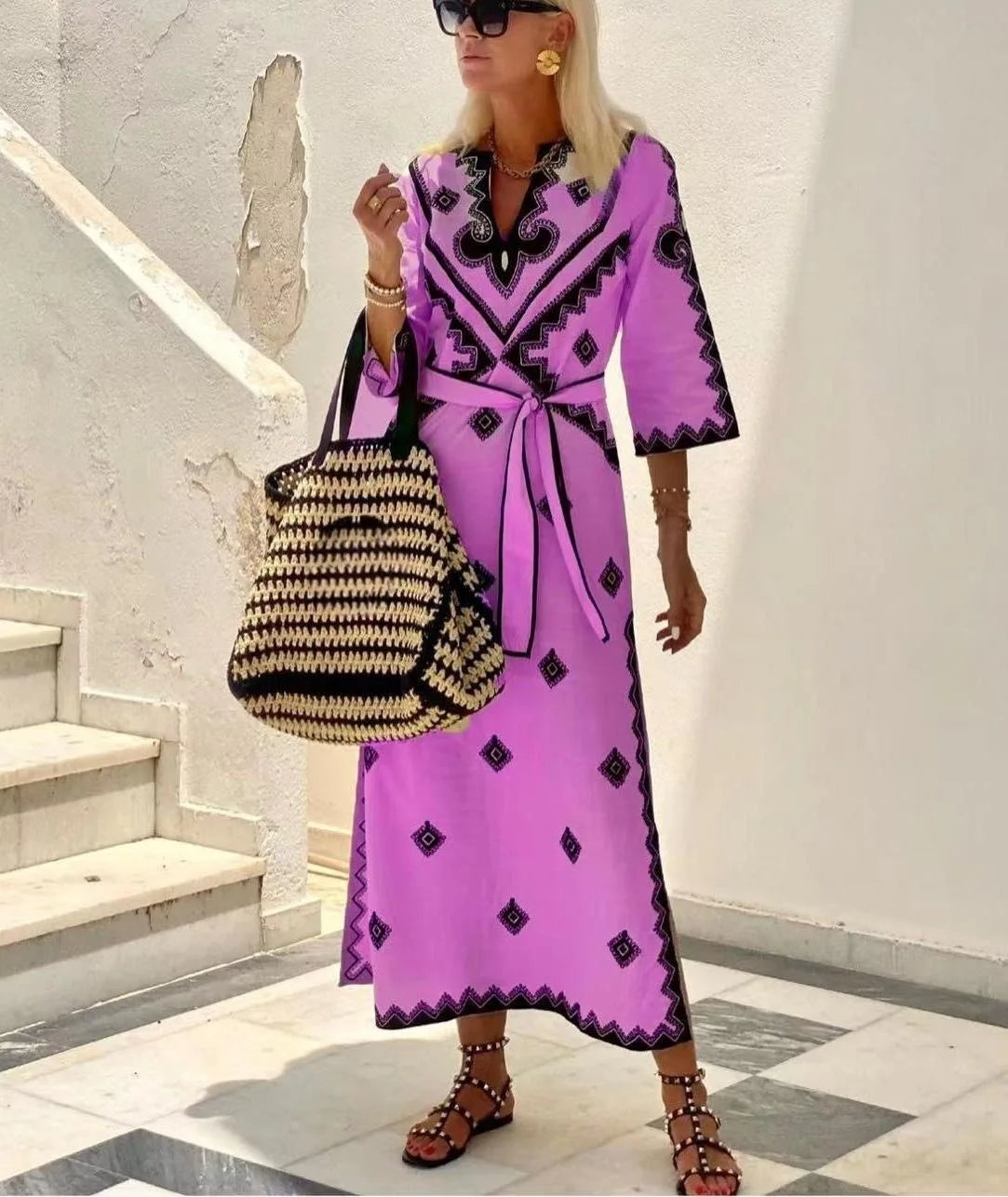 Valenzora | Vintage linen dress