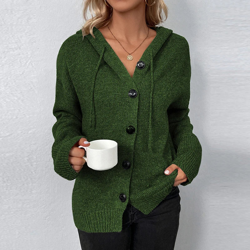 Valenzora | Comfortable Hooded Cardigan
