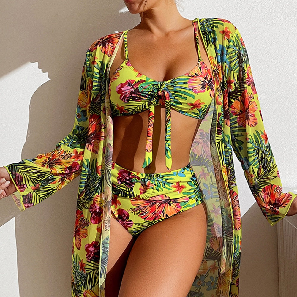 Valenzora | Bikini mit Blumenmuster
