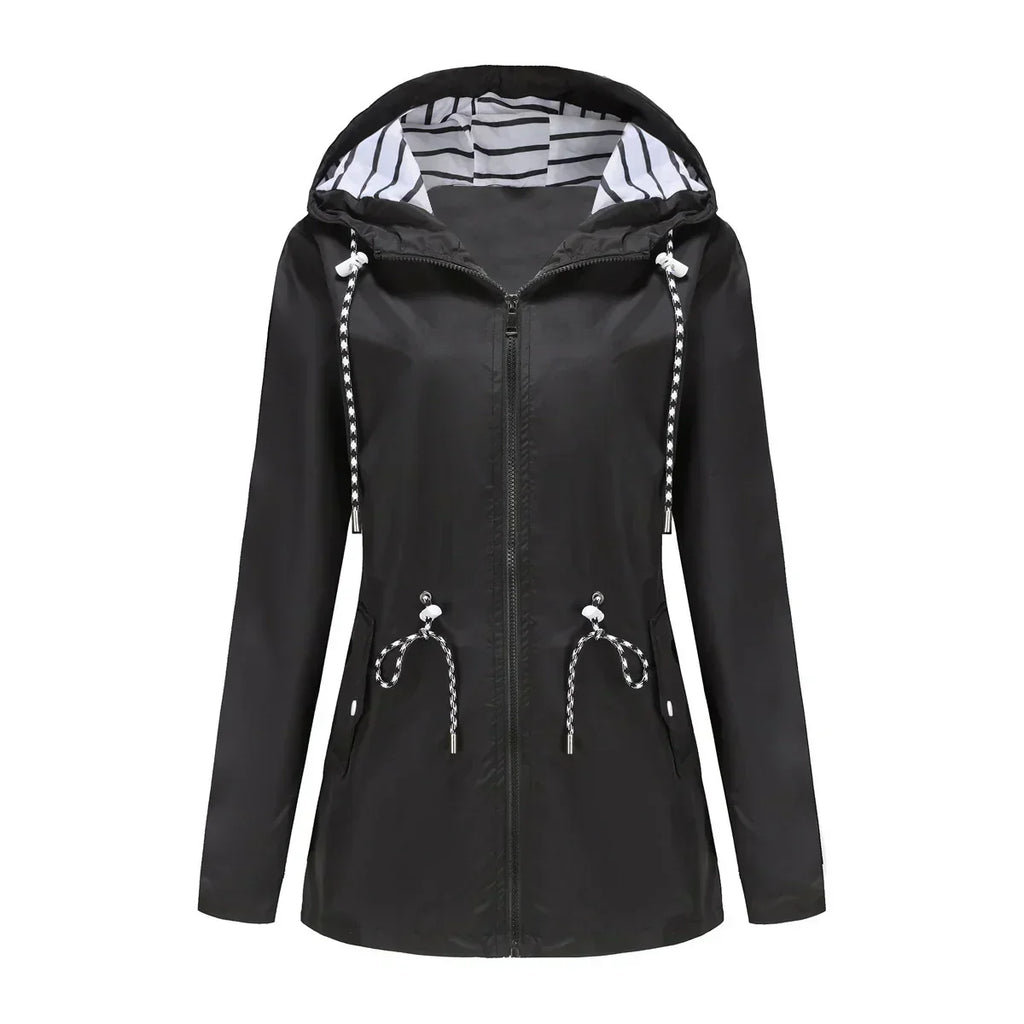 Valenzora | Wasserdichte Regenjacke für Damen