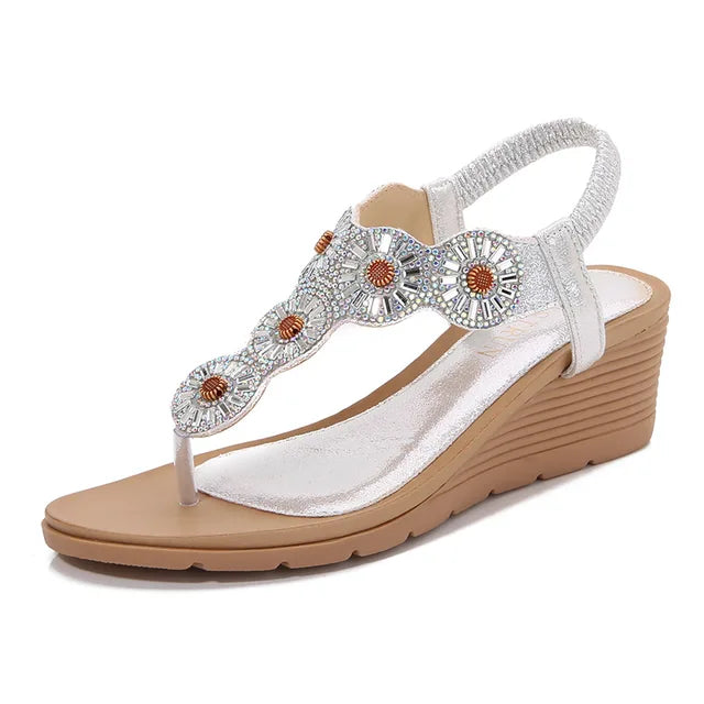 Valenzora - Wedge heel - Elastic strap - Summer