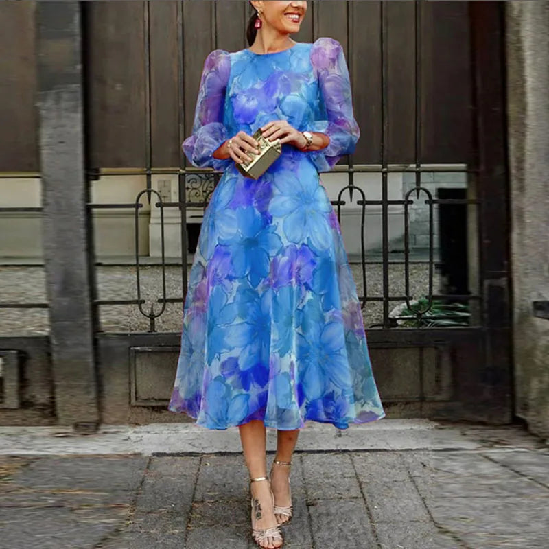 Valenzora | Geblümtes Kleid