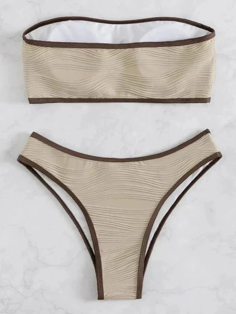 Valenzora Bandeau Bikini Set