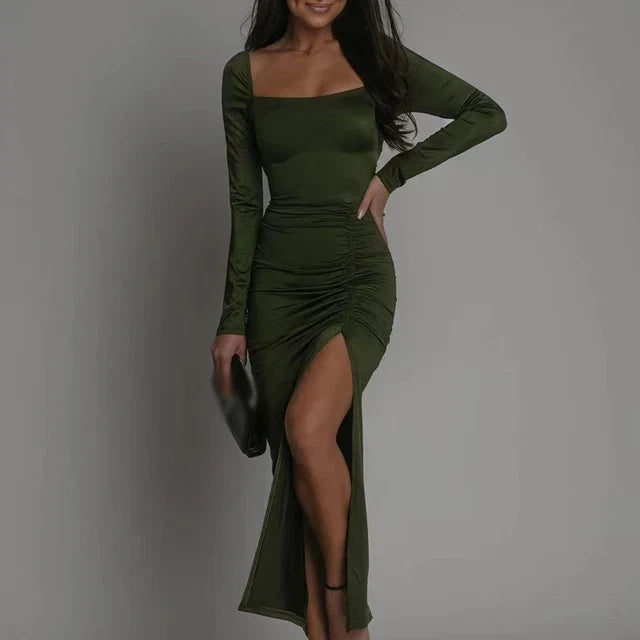 Valenzora | Cross-shaped backless dress