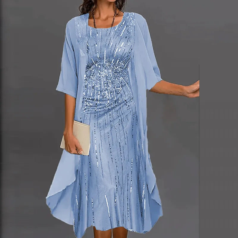 Valenzora | Elegantes, individuell bedrucktes Kleid