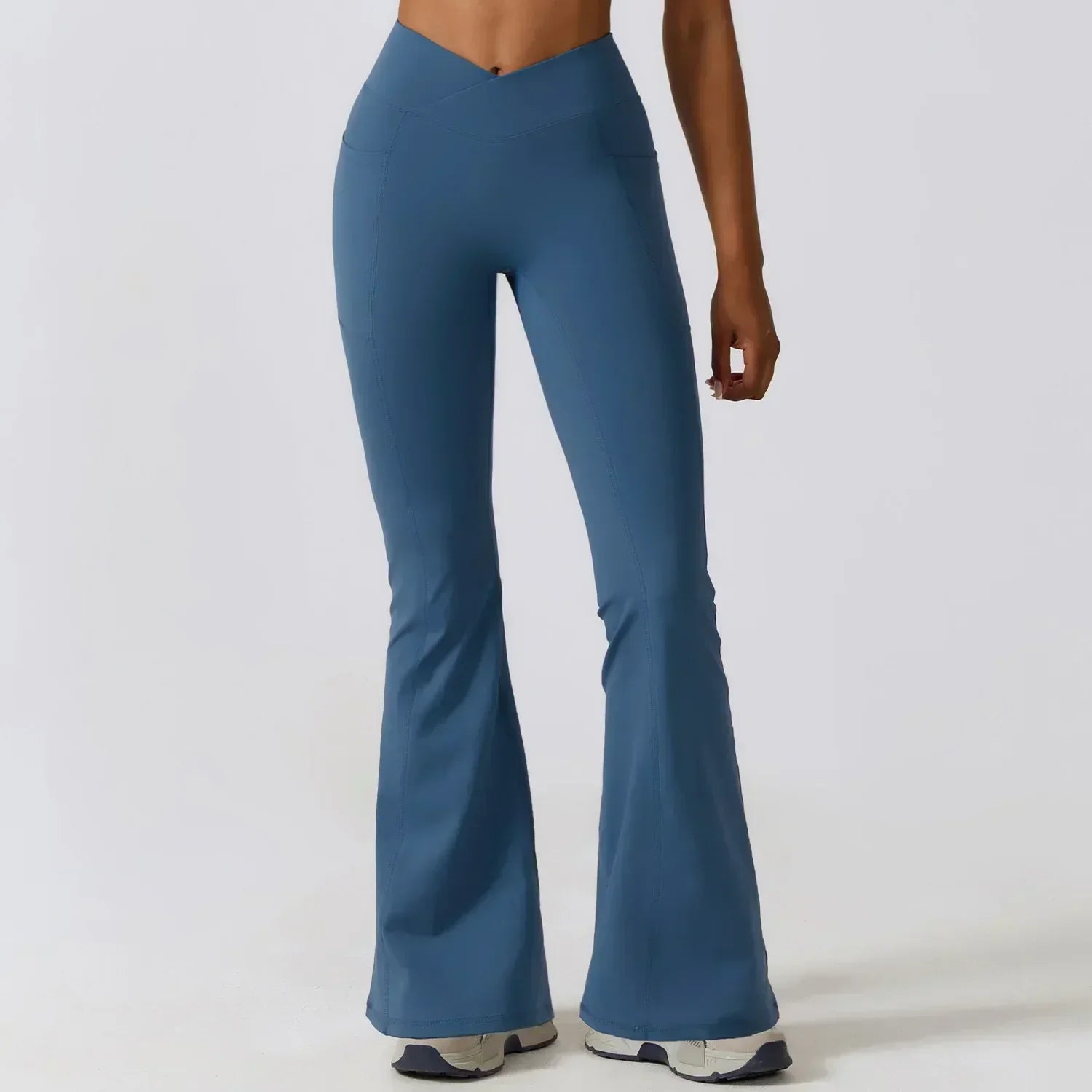 Valenzora | High-waisted flare leggings