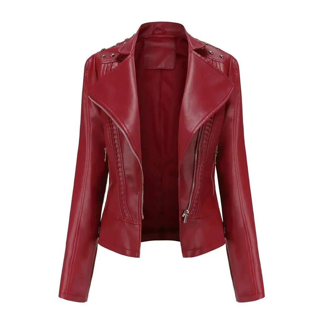 Valenzora | Elegante Lederjacke für Damen.