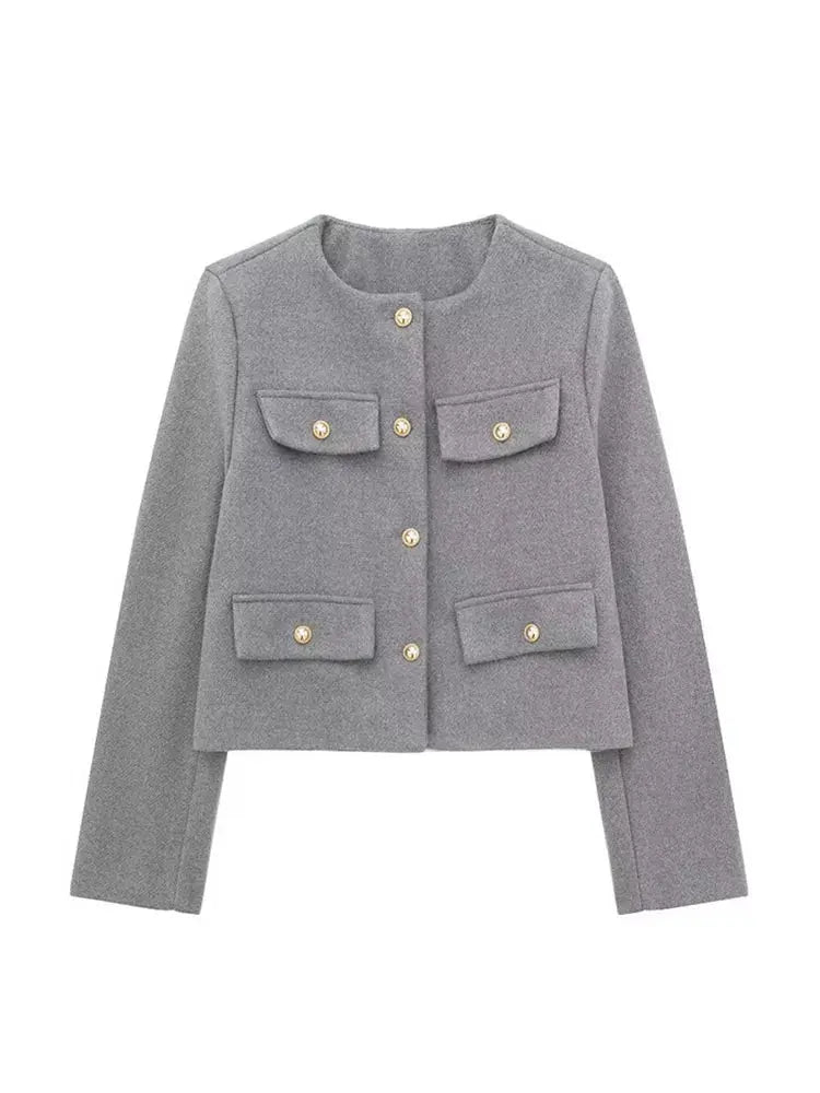 Valenzora | Classic Tweed Blazer