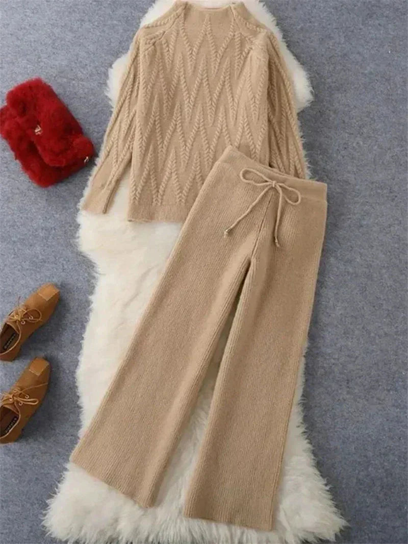 Valenzora knitted 2-piece sets