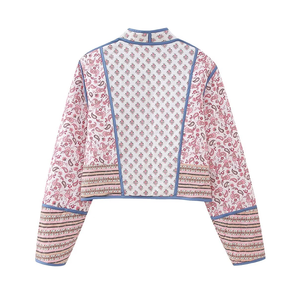 Valenzora | Women's jacket with floral pattern