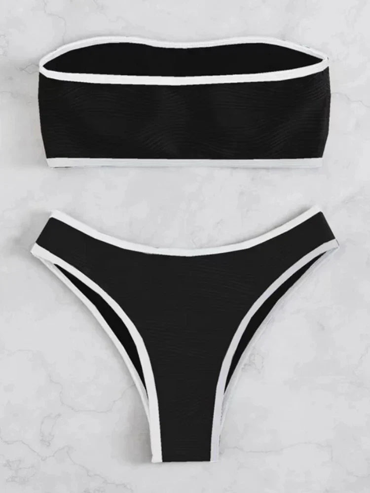 Valenzora Bandeau Bikini Set