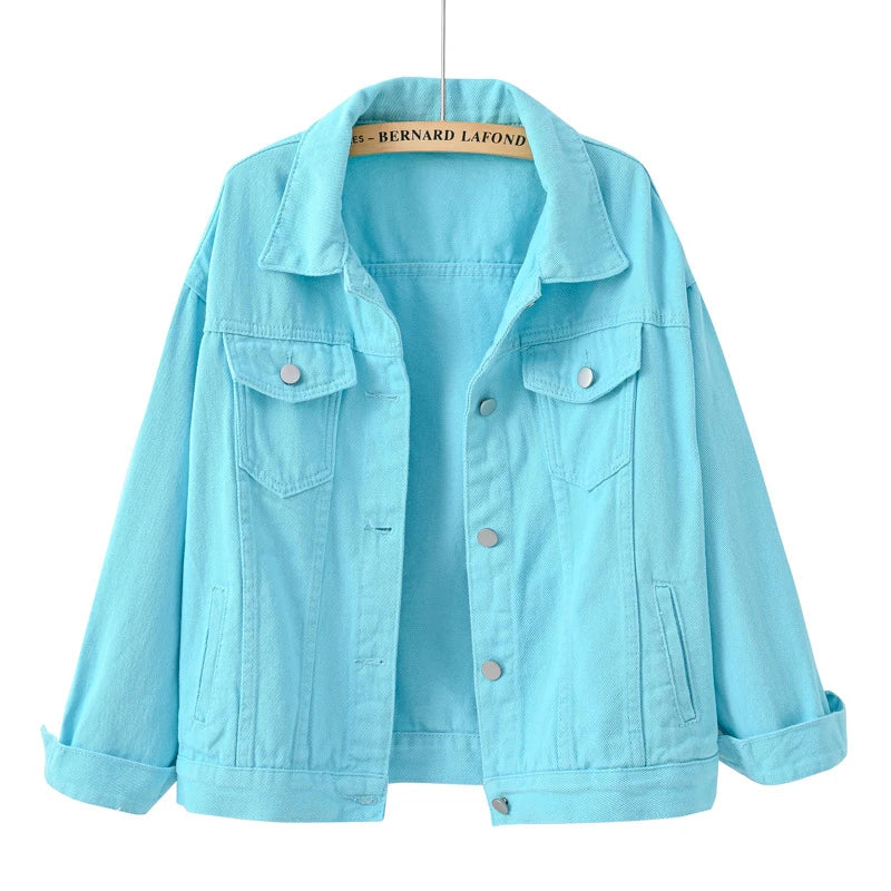 Valenzora | Classic women's denim jacket in many colors