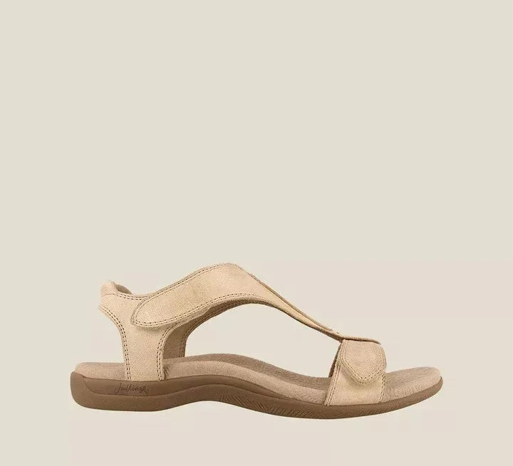 Valenzora | Adjustable ergonomic leather sandals