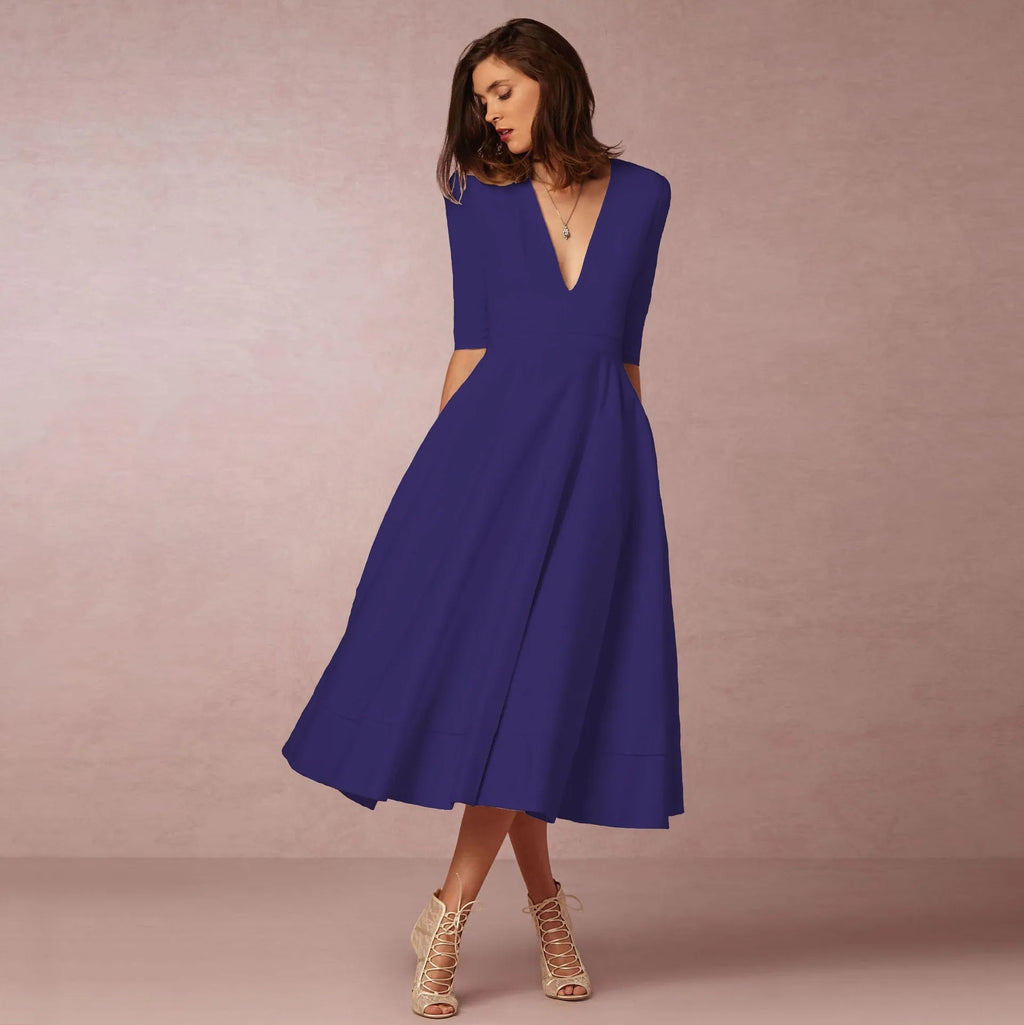 Valenzora | Elegant Long Women's Dress
