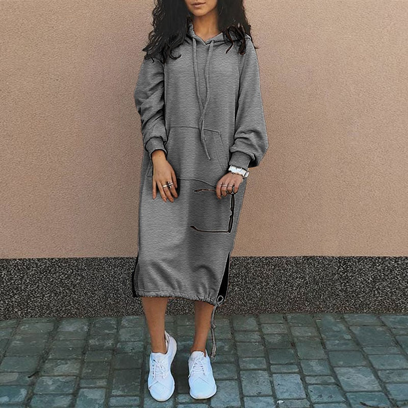Valenzora | Stylish sweater dress with a comfortable fit