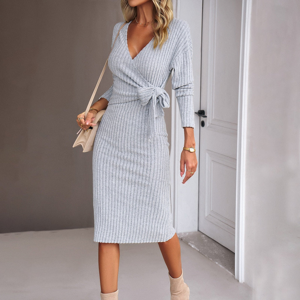 Valenzora - Grey dress