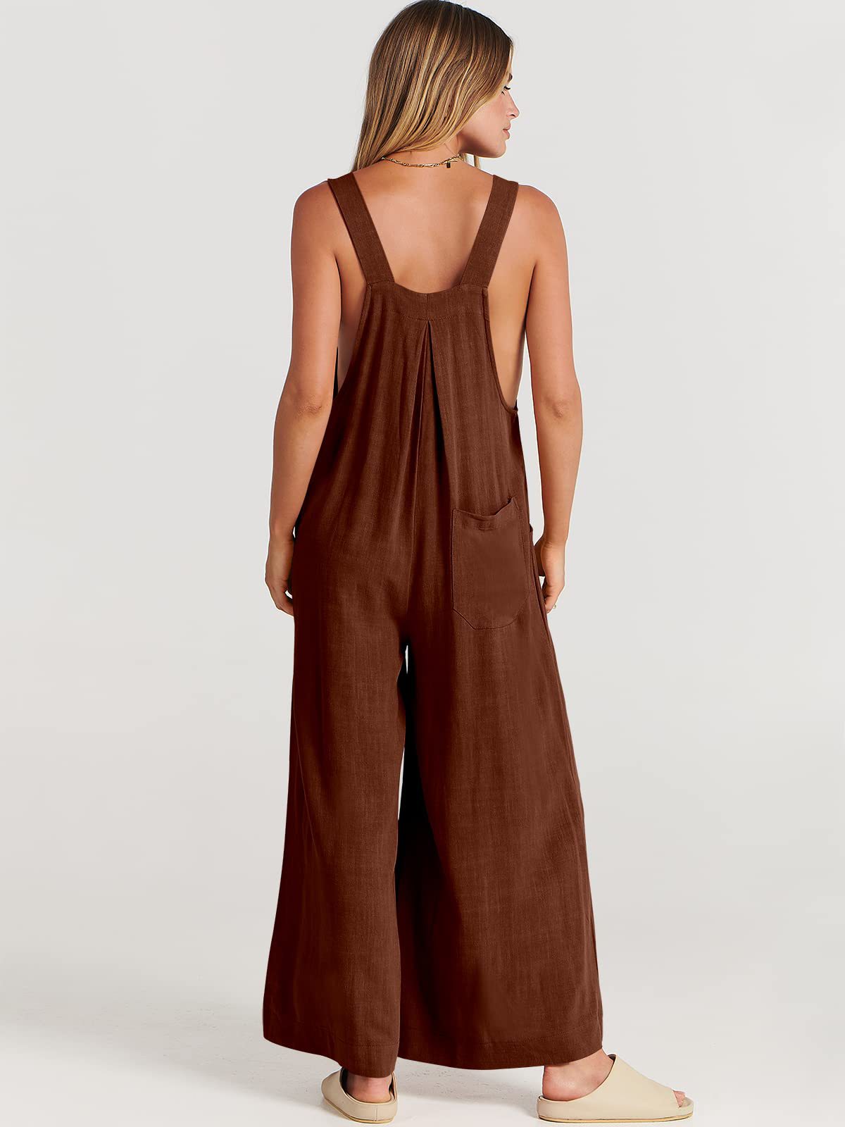 Rosabella™️ - Sleeveless Wide-Leg Jumpsuit