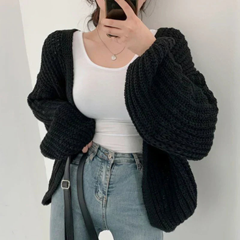 Valenzora – Langarm-Strickjacke