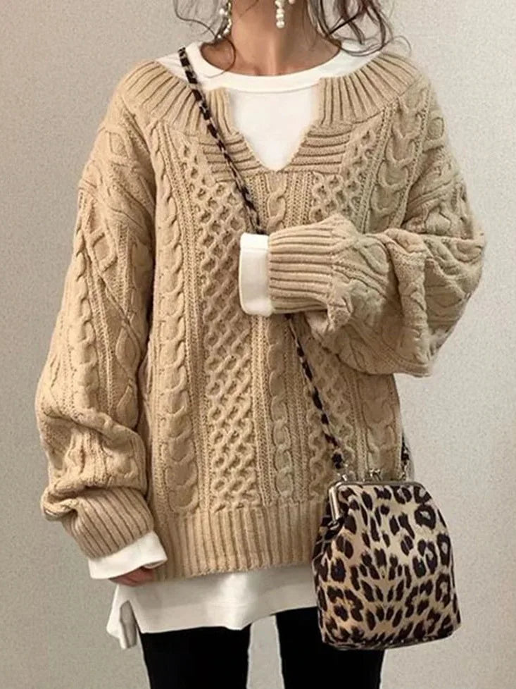 Valenzora | Warm women's sweater | Knitted