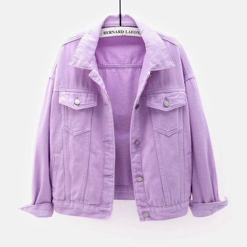 Valenzora | Classic women's denim jacket in many colors