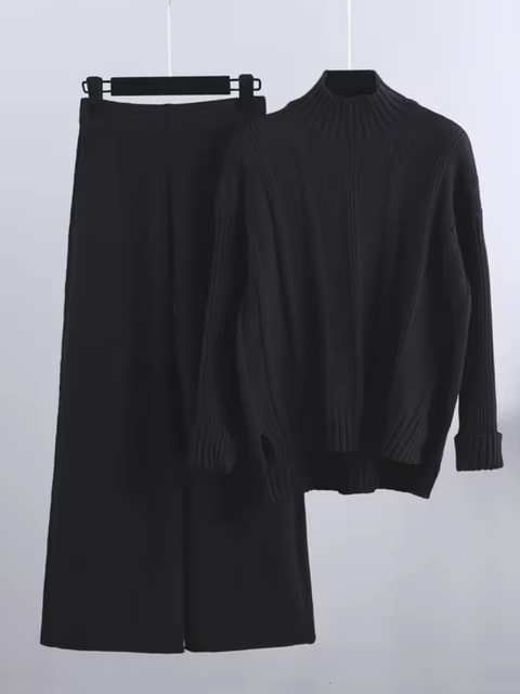 Valenzora | Modern, elegant knit two-piece set