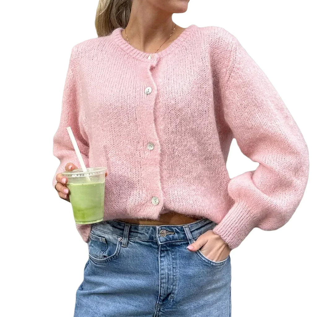 Valenzora | Langärmlige Strickjacke