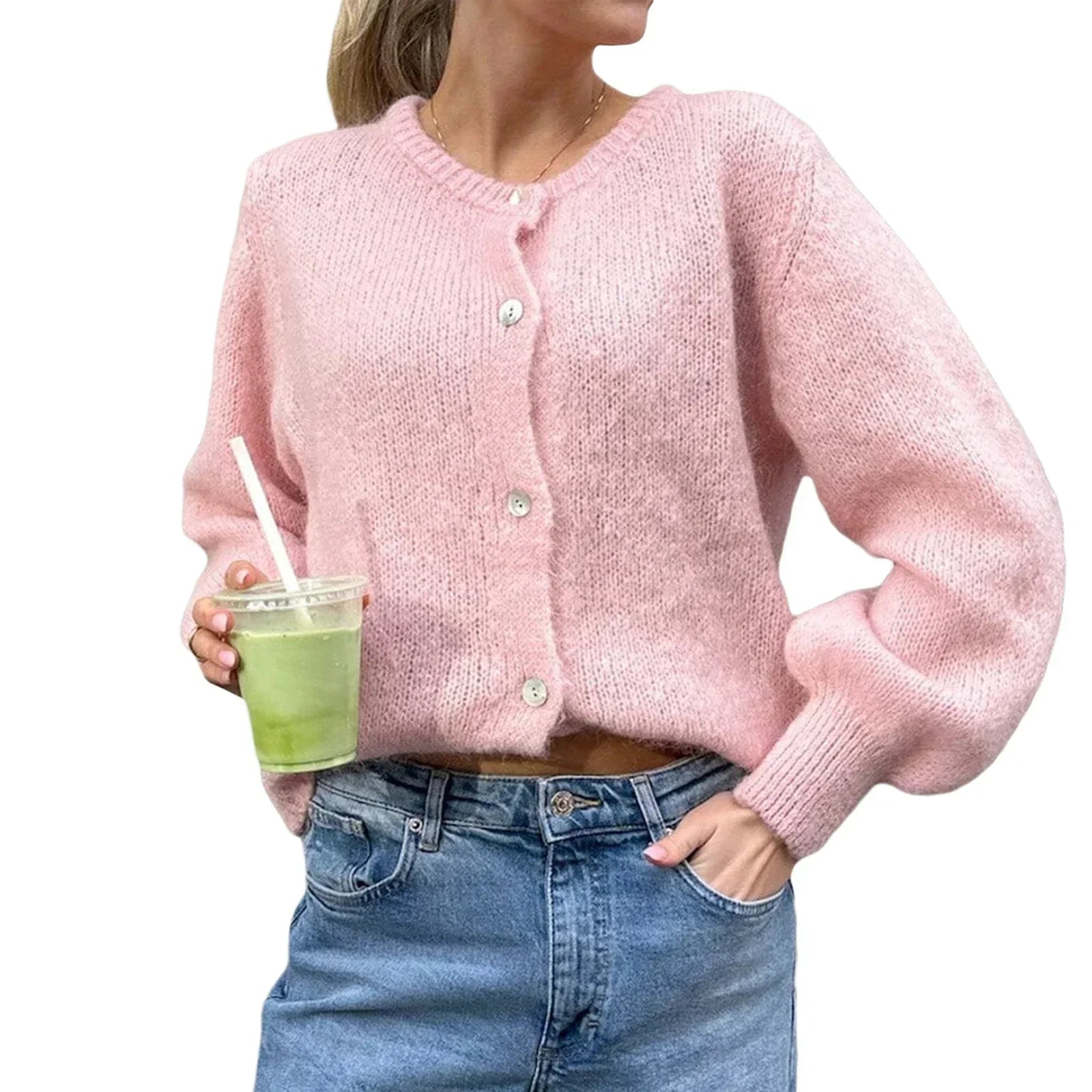 Valenzora | Langärmlige Strickjacke