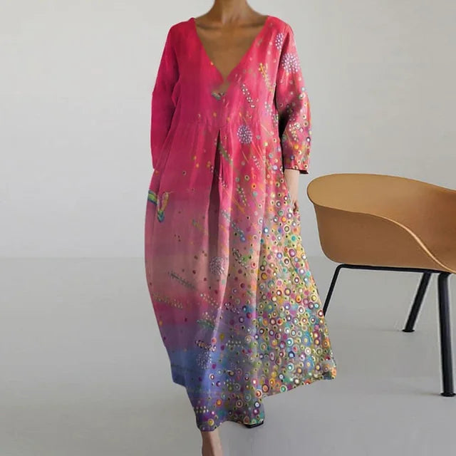 Valenzora | Soft, Colorful Dress