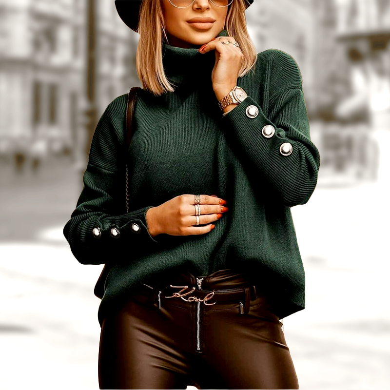 Valenzora | Eleganter Rollkragenpullover | Winterpullover