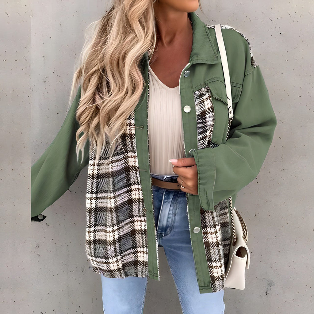 Bernadette™ - Women's Check Jacket [Last Day Discount]