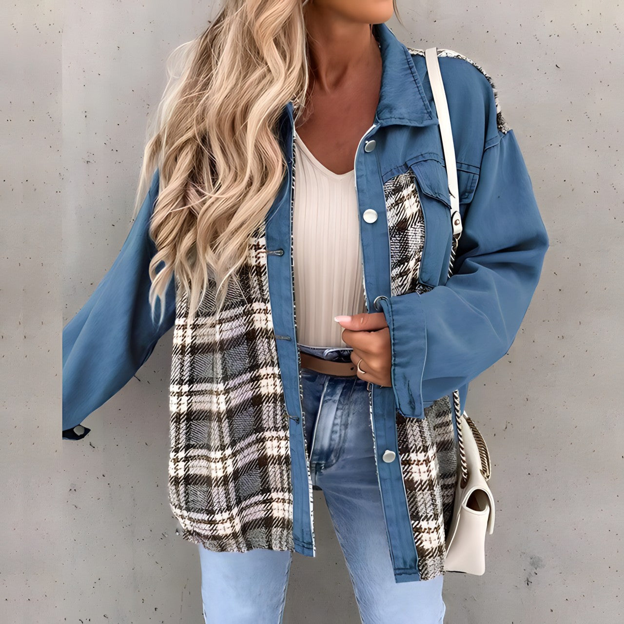 Bernadette™ - Women's Check Jacket [Last Day Discount]