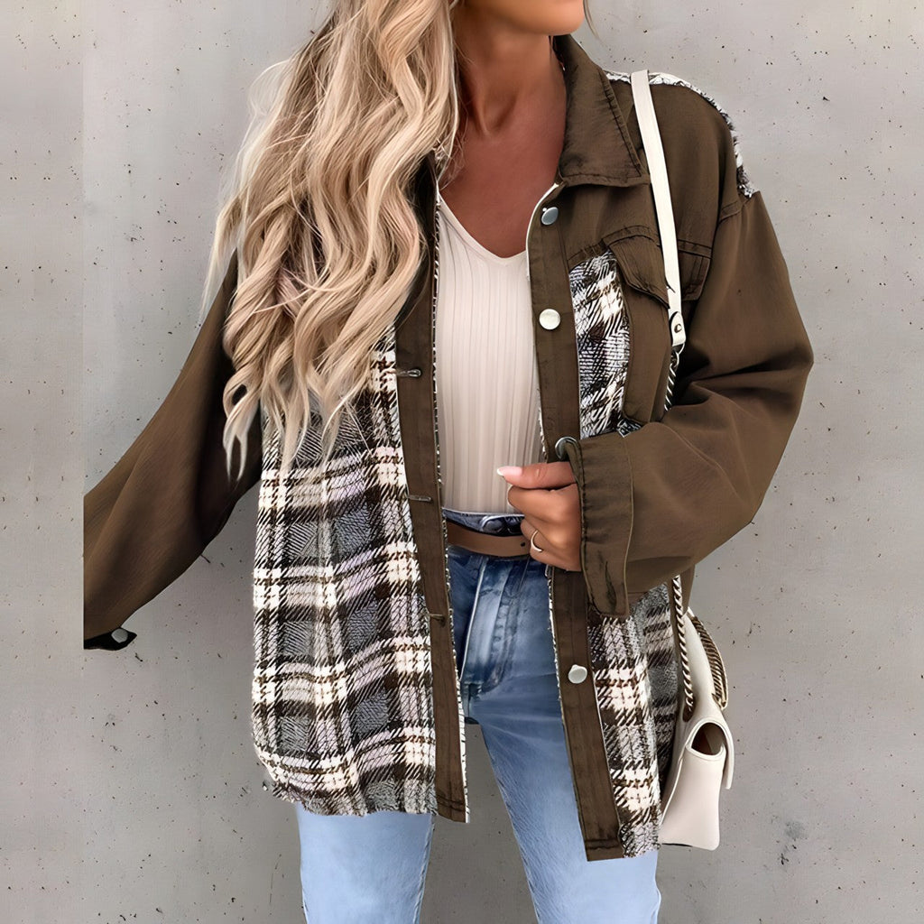 Bernadette™ - Women's Check Jacket [Last Day Discount]