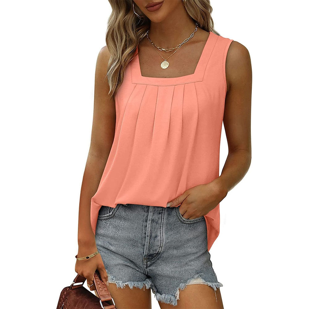 Valenzora | Tank top with round neck