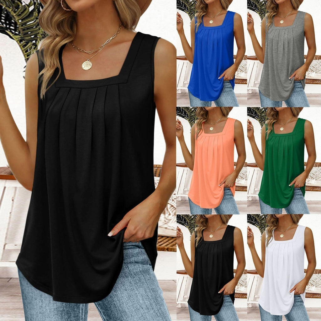 Valenzora | Tank top with round neck