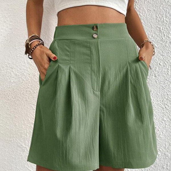 Valenzora – Shorts mit doppelter Knopfleiste