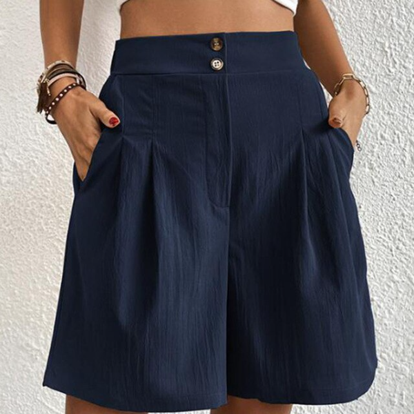 Valenzora – Shorts mit doppelter Knopfleiste