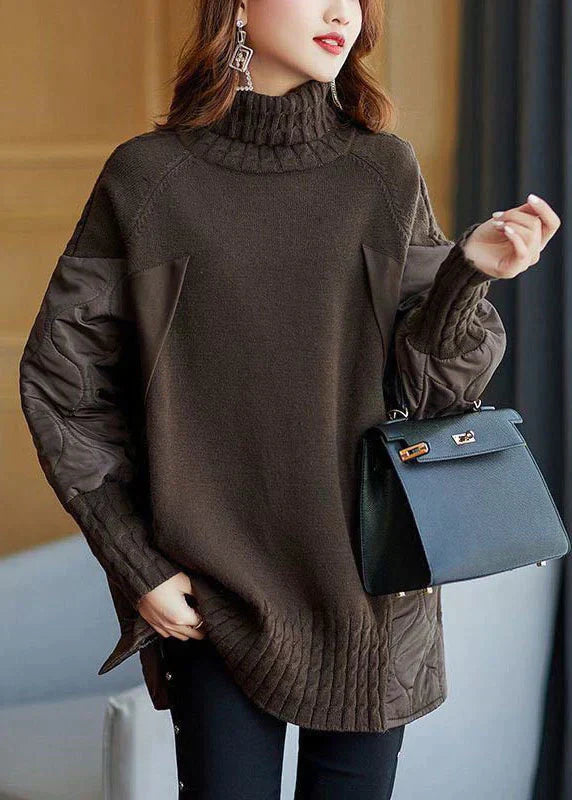 Valenzora - Turtleneck Knit Sweater