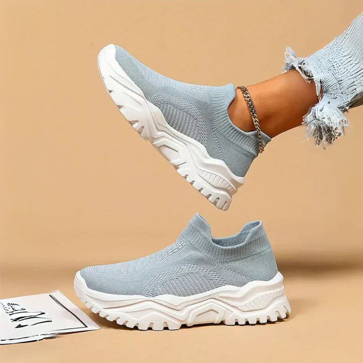 Valenzora | Women's Slip-on Sneakers, Breathable & Orthopedic