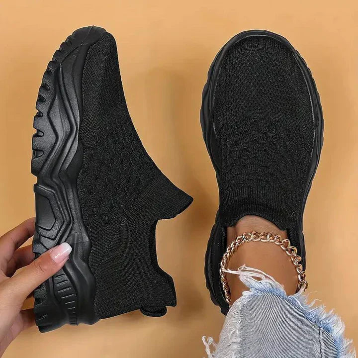 Valenzora | Women's Slip-on Sneakers, Breathable & Orthopedic