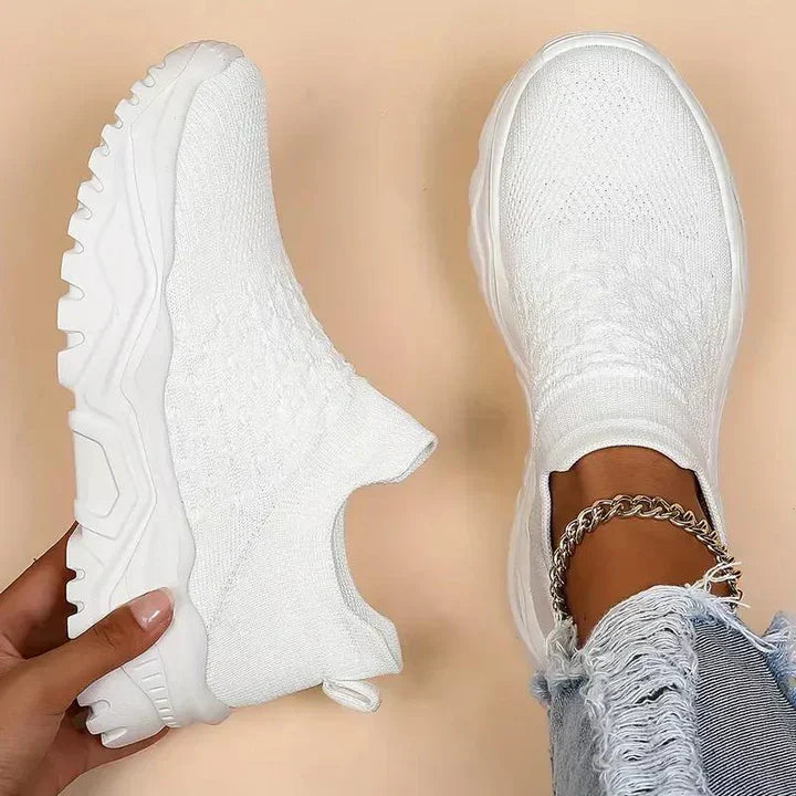 Valenzora | Women's Slip-on Sneakers, Breathable & Orthopedic