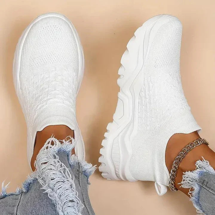 Valenzora | Women's Slip-on Sneakers, Breathable & Orthopedic
