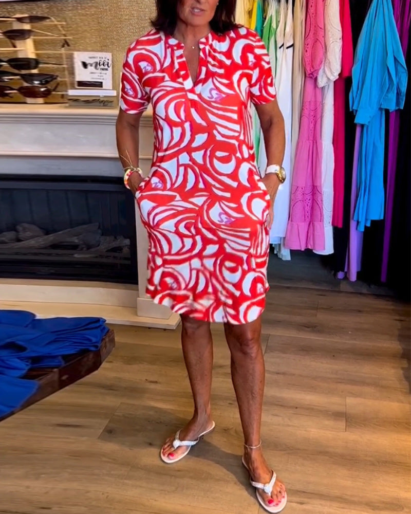 Valenzora | Short-sleeved dress