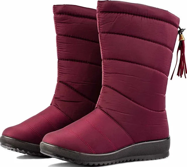 Waterproof mid-height boots
