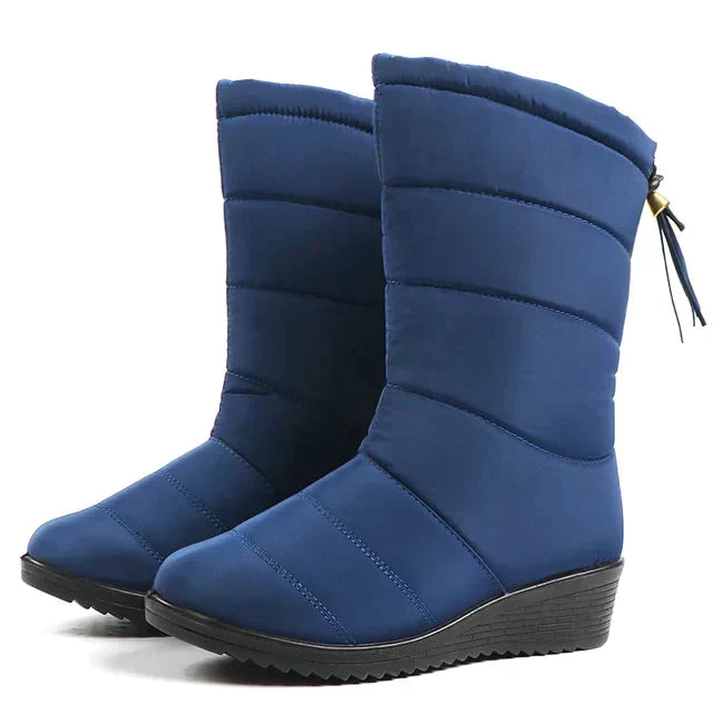 Waterproof mid-height boots