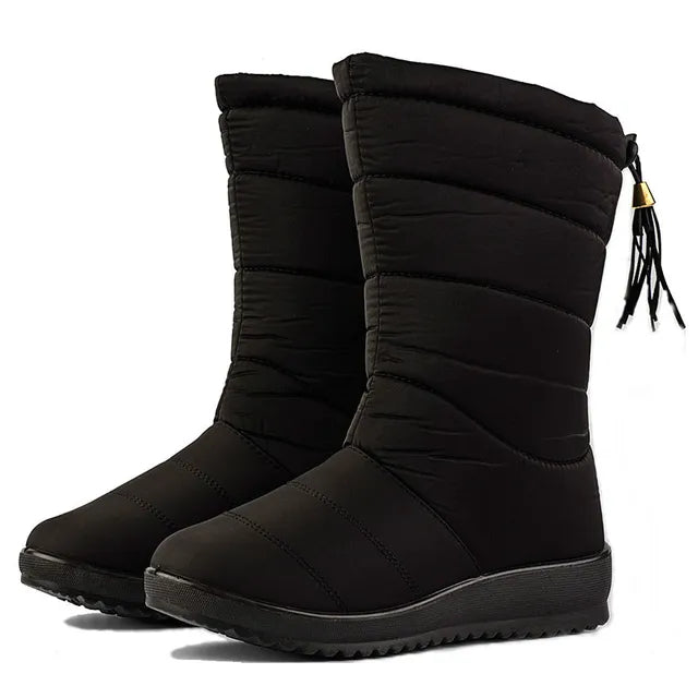 Waterproof mid-height boots