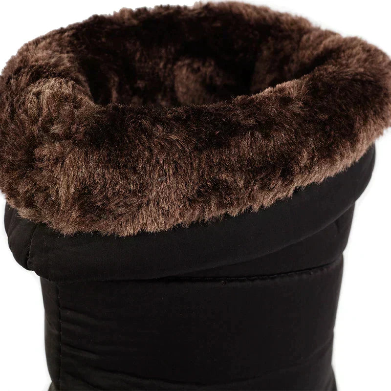 Waterproof mid-calf boots