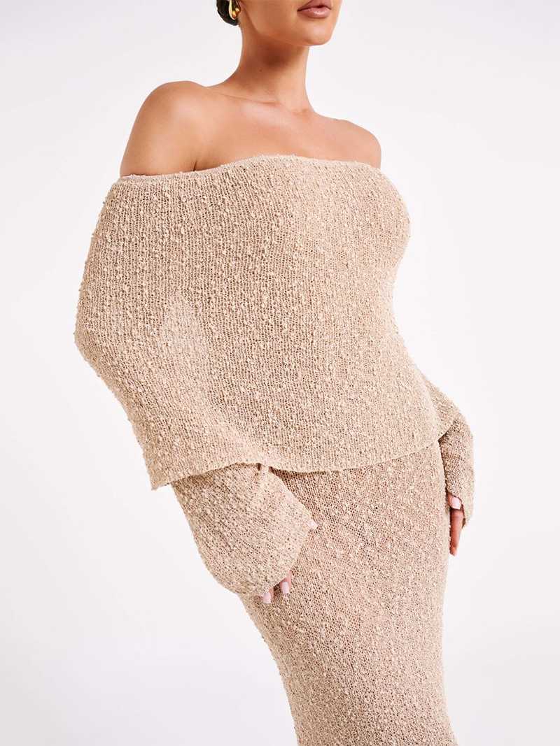 Valenzora | Off-shoulder maxi dress for women
