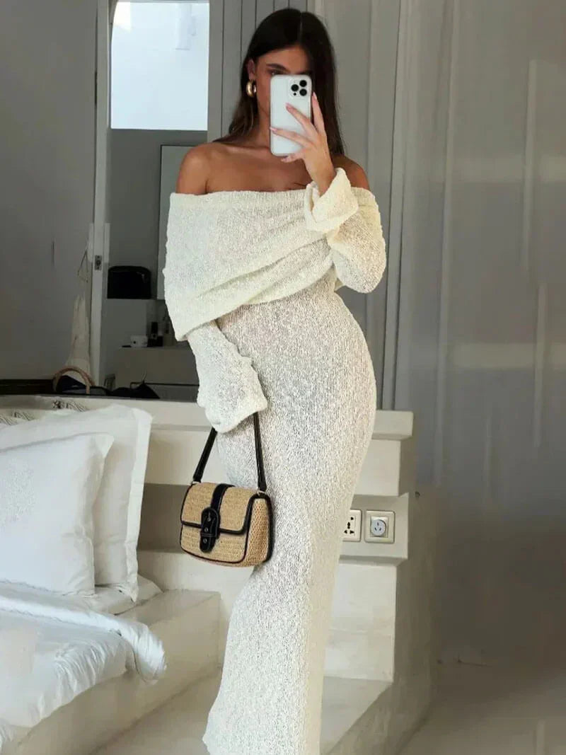 Valenzora | Off-shoulder maxi dress for women