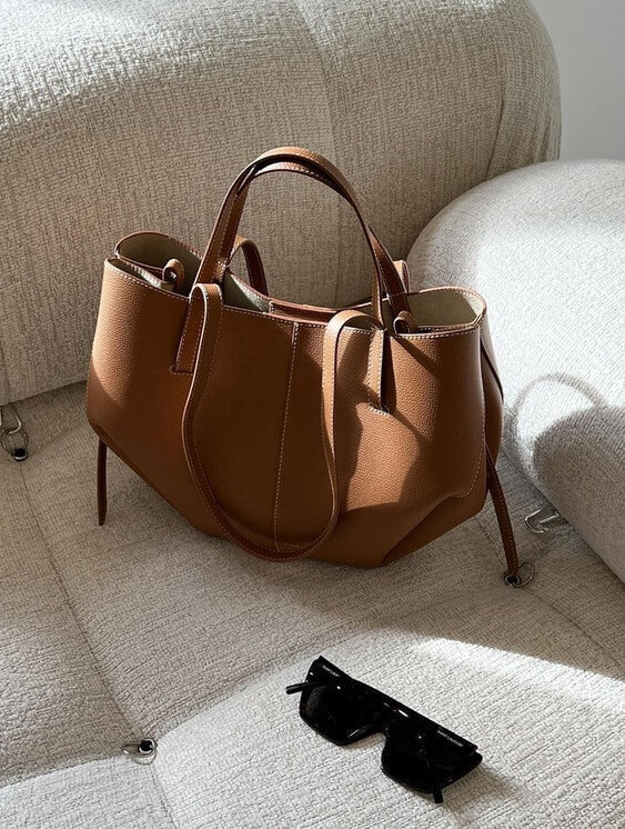 Valenzora | Luxurious Leather Shopper