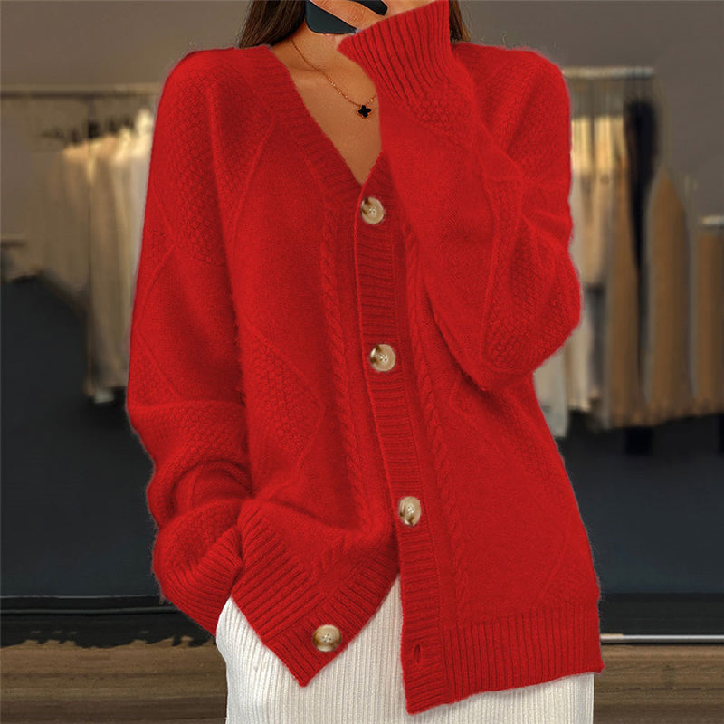Valenzora | Stylish knitted women's jacket